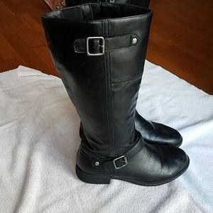 Kenneth Cole Black Boots Size 9